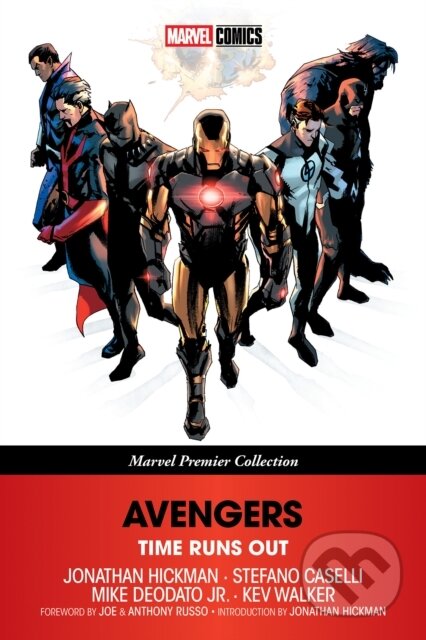 Kniha: Avengers: Time Runs Out (Jonathan Hickman). Marvel, 2026 Kniha: Avengers: Time Runs Out (Jonathan Hickman). Marvel, 2026