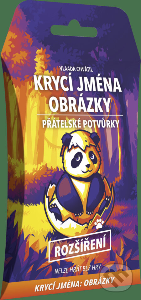Kniha: Krycí jména OBRÁZKY Přátelské potvůrky (Vlaada Chvátil). Mindok, 2026 Kniha: Krycí jména OBRÁZKY Přátelské potvůrky (Vlaada Chvátil). Mindok, 2026