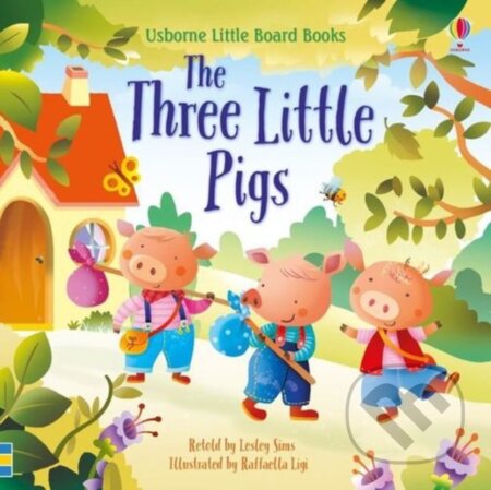 Kniha: Three Little Pigs (Lesley Sims). Usborne, 2026 Kniha: Three Little Pigs (Lesley Sims). Usborne, 2026