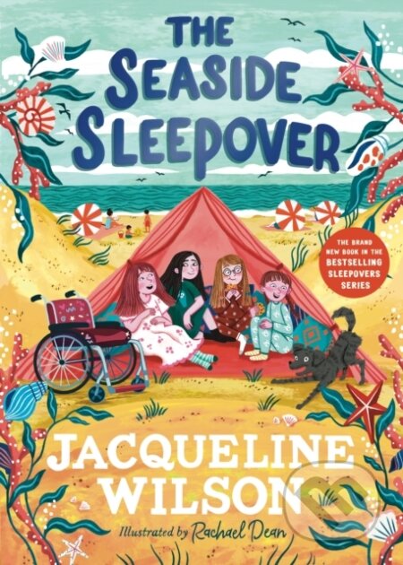 Kniha: The Seaside Sleepover (Jacqueline Wilson). Puffin Books, 2025 Kniha: The Seaside Sleepover (Jacqueline Wilson). Puffin Books, 2025