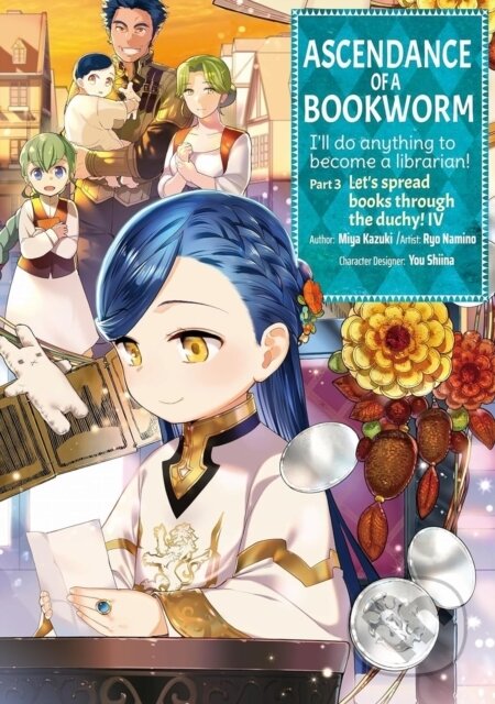 Kniha: Ascendance of a Bookworm (Manga) Part 3 Volume 4 (Miya Kazuki, Ryo Namino a Quof). J-Novel Club, 2025 Kniha: Ascendance of a Bookworm (Manga) Part 3 Volume 4 (Miya Kazuki, Ryo Namino a Quof). J-Novel Club, 2025