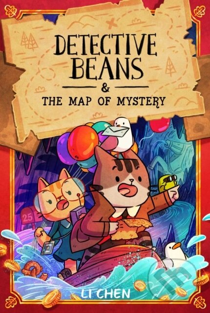 Kniha: Detective Beans: and the Map of Mystery (Li Chen). Andrews McMeel, 2026 Kniha: Detective Beans: and the Map of Mystery (Li Chen). Andrews McMeel, 2026