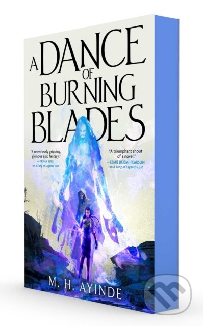 Kniha: Dance of Burning Blades (M. H. Ayinde). S&S/Saga Press, 2026 Kniha: Dance of Burning Blades (M. H. Ayinde). S&S/Saga Press, 2026
