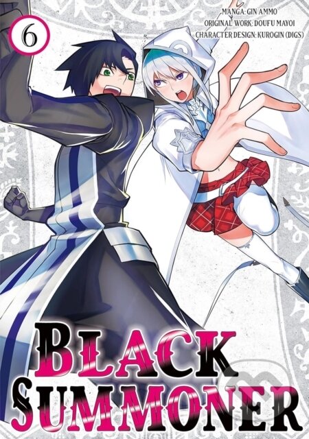 Kniha: Black Summoner, Vol. 6 (manga) (Adam Jankowski, Tess Nanavati, Taishi Taishi, Nikki Dubois, Kurogin, Kevin Chen, Gin Ammo a Doufu Mayoi). Yen Press, 2025 Kniha: Black Summoner, Vol. 6 (manga) (Adam Jankowski, Tess Nanavati, Taishi Taishi, Nikki Dubois, Kurogin, Kevin Chen, Gin Ammo a Doufu Mayoi). Yen Press, 2025