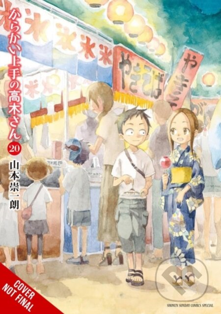 Kniha: Teasing Master Takagi-san, Vol. 20 (Chiho Christie, Taylor Engel a Soichiro Yamamoto). Yen Press, 2025 Kniha: Teasing Master Takagi-san, Vol. 20 (Chiho Christie, Taylor Engel a Soichiro Yamamoto). Yen Press, 2025