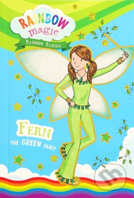 Kniha: Rainbow Magic Rainbow Fairies Book #4: Fern the Green Fairy (Daisy Meadows). Silver Dolphin Books, 2023 Kniha: Rainbow Magic Rainbow Fairies Book #4: Fern the Green Fairy (Daisy Meadows). Silver Dolphin Books, 2023