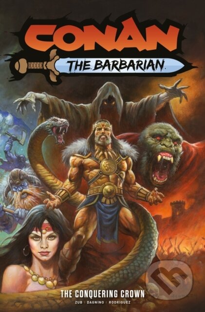Kniha: Conan the Barbarian Vol.7: The Conquering Crown (Jim Zub). Titan Books, 2026 Kniha: Conan the Barbarian Vol.7: The Conquering Crown (Jim Zub). Titan Books, 2026