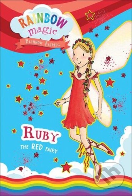 Kniha: Rainbow Magic Rainbow Fairies Book #1: Ruby the Red Fairy (Daisy Meadows). Silver Dolphin Books, 2023 Kniha: Rainbow Magic Rainbow Fairies Book #1: Ruby the Red Fairy (Daisy Meadows). Silver Dolphin Books, 2023