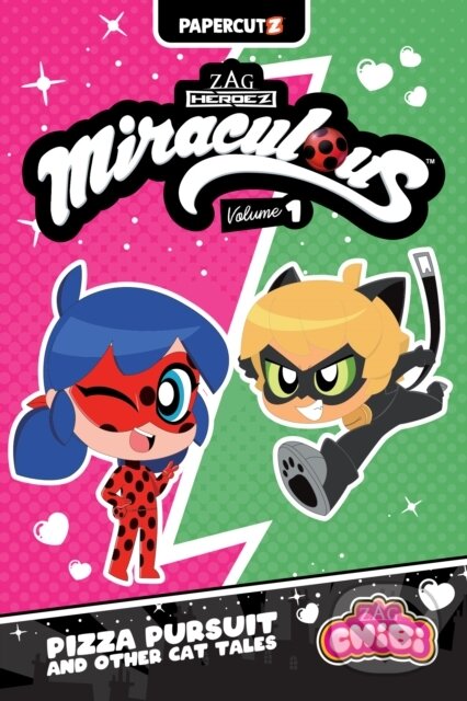 Kniha: Miraculous Chibi Vol. 1 (Carrie Harris a Josh Trujillo). Papercutz, 2025 Kniha: Miraculous Chibi Vol. 1 (Carrie Harris a Josh Trujillo). Papercutz, 2025