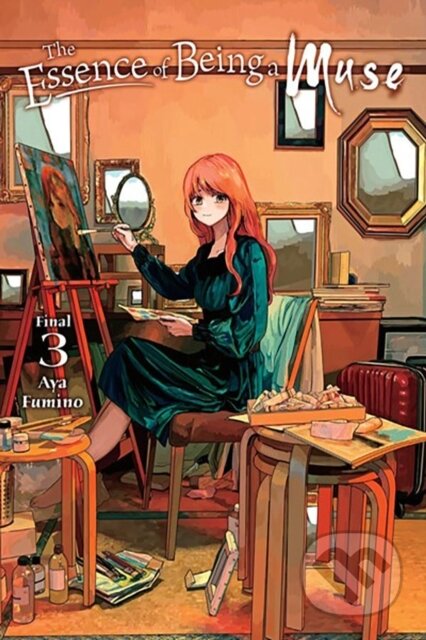 Kniha: The Essence of Being a Muse, Vol. 3 (Ajani Oloye, Lys Blakeslee a Aya Fumino). Yen Press, 2024 Kniha: The Essence of Being a Muse, Vol. 3 (Ajani Oloye, Lys Blakeslee a Aya Fumino). Yen Press, 2024