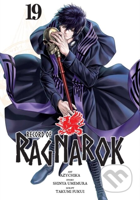 Kniha: Record of Ragnarok, Vol. 19 (Shinya Umemura a Takumi Fukui). Viz Media, 2026 Kniha: Record of Ragnarok, Vol. 19 (Shinya Umemura a Takumi Fukui). Viz Media, 2026