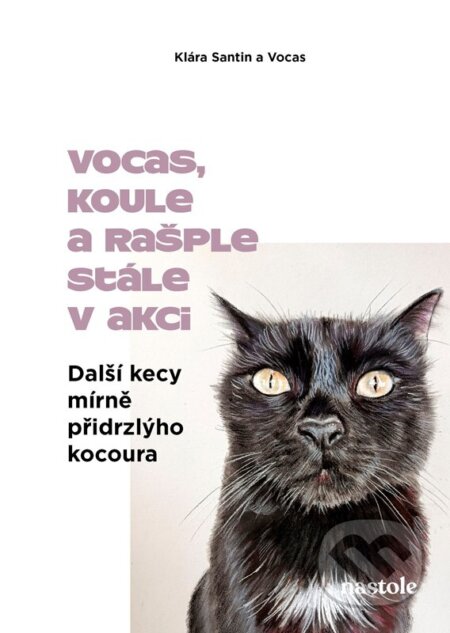 Kniha: Další kecy mírně přidrzlýho kocoura (Klára Santin). nastole, 2026 Kniha: Další kecy mírně přidrzlýho kocoura (Klára Santin). nastole, 2026