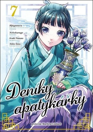 Kniha: Deníky apatykářky (Nacu Hjúga a Nanao Icuki). Gate, 2026 Kniha: Deníky apatykářky (Nacu Hjúga a Nanao Icuki). Gate, 2026