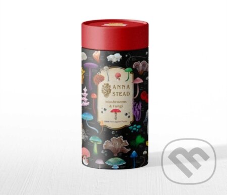 Kniha: Adult Cylinder Jigsaw Puzzle Anna Stead: Mushrooms & Fungi (Flame Tree Studio). Flame Tree Publishing, 2026 Kniha: Adult Cylinder Jigsaw Puzzle Anna Stead: Mushrooms & Fungi (Flame Tree Studio). Flame Tree Publishing, 2026