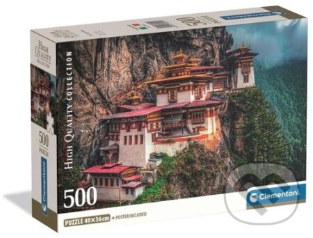 Puzzle: Puzzle Tygří hnízdo 500 dílků (Clementoni). Clementoni, 2026 Puzzle: Puzzle Tygří hnízdo 500 dílků (Clementoni). Clementoni, 2026