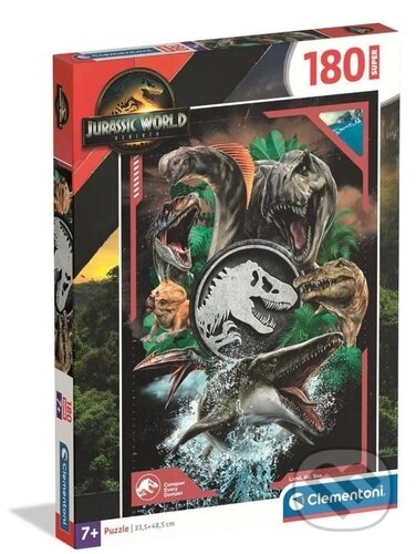 Puzzle: Puzzle Jurský svět SUPER (Clementoni). Clementoni, 2026 Puzzle: Puzzle Jurský svět SUPER (Clementoni). Clementoni, 2026
