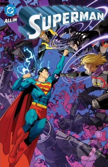 Kniha: DC K.O. Superman (Dan Mora a Joshua Williamson). DC Comics, 2026 Kniha: DC K.O. Superman (Dan Mora a Joshua Williamson). DC Comics, 2026