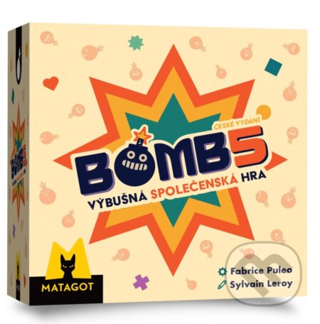 Společenská hra: Bomb5 (Asmodée Édition LLC). Asmodée Édition LLC, 2026 Společenská hra: Bomb5 (Asmodée Édition LLC). Asmodée Édition LLC, 2026