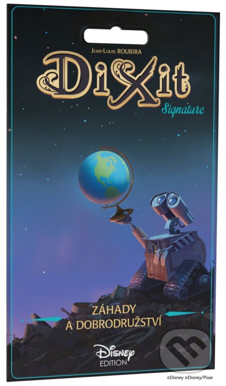 Společenská hra: Dixit Signature: Disney Záhady a dobrodružství (mini rozšírenie) (Asmodee Czech Republic). Asmodee Czech Republic, 2026 Společenská hra: Dixit Signature: Disney Záhady a dobrodružství (mini rozšírenie) (Asmodee Czech Republic). Asmodee Czech Republic, 2026