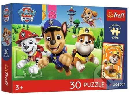 Puzzle: Puzzle Premium Plus Kids Tlapková patrola Na cestě (Trefl). Trefl, 2026 Puzzle: Puzzle Premium Plus Kids Tlapková patrola Na cestě (Trefl). Trefl, 2026