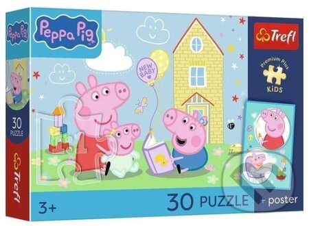 Puzzle: Puzzle Premium Plus Kids Prasátko Peppa Plán (Trefl). Trefl, 2026 Puzzle: Puzzle Premium Plus Kids Prasátko Peppa Plán (Trefl). Trefl, 2026