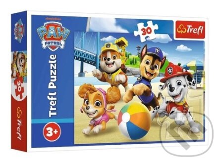 Puzzle: Puzzle Tlapková patrola Čtyři tlapky 30 dílků (Trefl). Trefl, 2026 Puzzle: Puzzle Tlapková patrola Čtyři tlapky 30 dílků (Trefl). Trefl, 2026