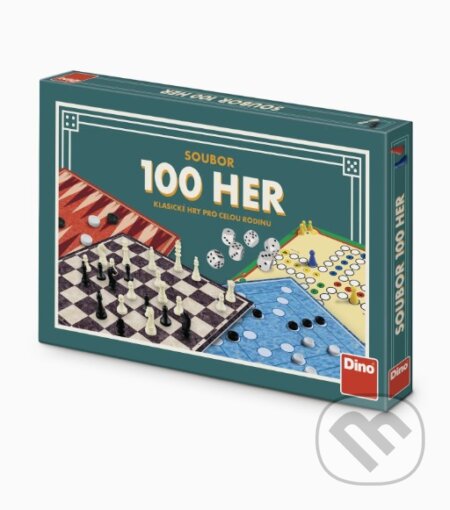 Společenská hra: Soubor 100 her (Dino). Dino, 2026 Společenská hra: Soubor 100 her (Dino). Dino, 2026