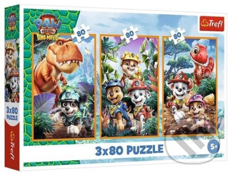 Puzzle: Puzzle Tlapková patrola Dinosauří film Hrdinové (Trefl). Trefl, 2026 Puzzle: Puzzle Tlapková patrola Dinosauří film Hrdinové (Trefl). Trefl, 2026