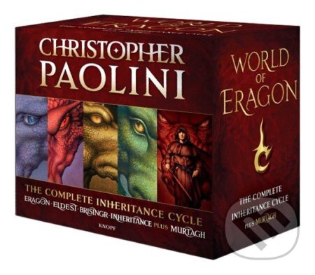 Kniha: World of Eragon 5-Book Paperback Boxed Set (Christopher Paolini). Random House, 2025 Kniha: World of Eragon 5-Book Paperback Boxed Set (Christopher Paolini). Random House, 2025
