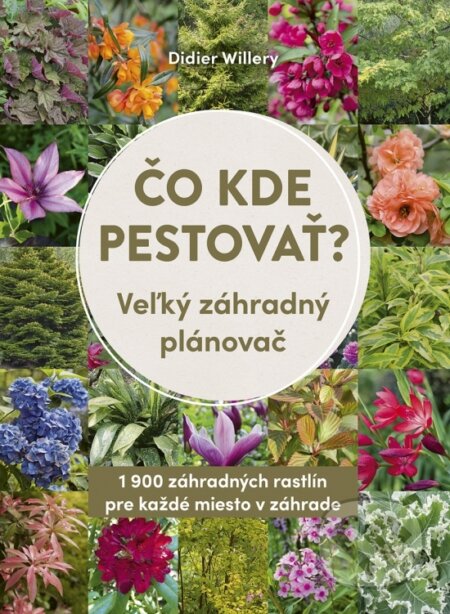 Kniha: Čo kde pestovať? (Didier Willery). Príroda, 2026 Kniha: Čo kde pestovať? (Didier Willery). Príroda, 2026