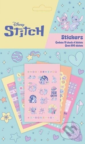 Lilo a Stitch set samolepek 800 ks (Merch). Merch, 2026 Lilo a Stitch set samolepek 800 ks (Merch). Merch, 2026