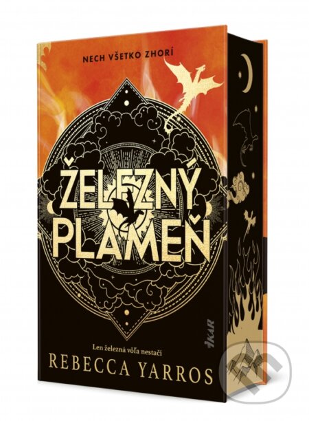 Kniha: Železný plameň (Rebecca Yarros). Ikar, 2026 Kniha: Železný plameň (Rebecca Yarros). Ikar, 2026