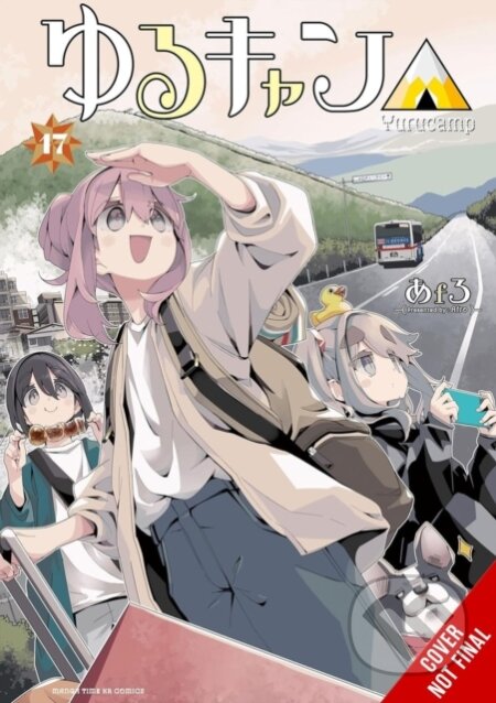 Kniha: Laid-Back Camp, Vol. 17 (Afro Afro, DK DK a Amber Tamosaitis). Yen Press, 2026 Kniha: Laid-Back Camp, Vol. 17 (Afro Afro, DK DK a Amber Tamosaitis). Yen Press, 2026