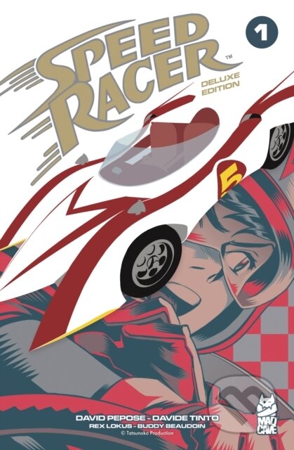 Kniha: Speed Racer Vol. 1 Deluxe Edition (David Pepose). Papercutz, 2026 Kniha: Speed Racer Vol. 1 Deluxe Edition (David Pepose). Papercutz, 2026