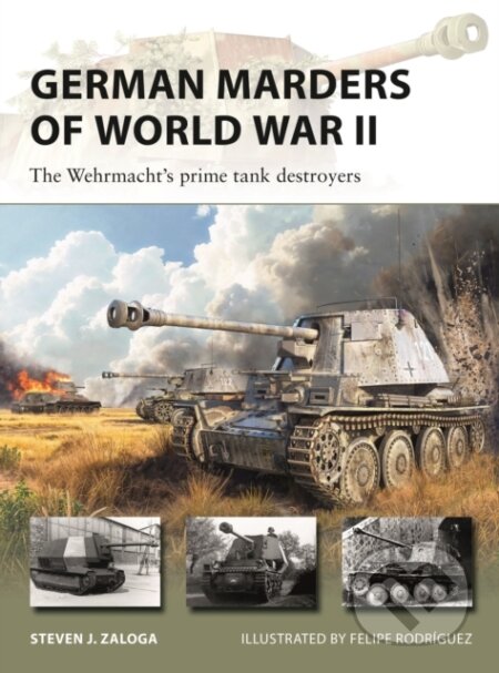 Kniha: German Marders of World War II (Steven J. Zaloga). Osprey Publishing, 2026 Kniha: German Marders of World War II (Steven J. Zaloga). Osprey Publishing, 2026