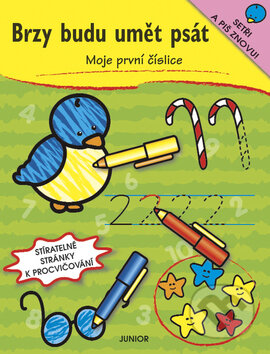 Kniha: Brzy budu umět psát: Moje první číslice (Zuzana Pospíšilová). Junior, 2006 Kniha: Brzy budu umět psát: Moje první číslice (Zuzana Pospíšilová). Junior, 2006