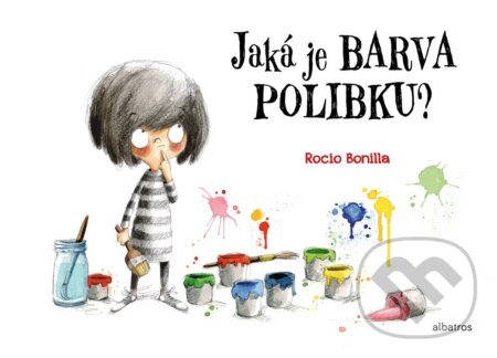 Kniha: Jaká je barva polibku? (Rocio Bonilla). Albatros SK, 2026 Kniha: Jaká je barva polibku? (Rocio Bonilla). Albatros SK, 2026