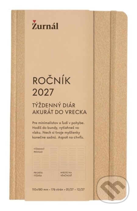 Kniha: Ročník 2027 - béžový (Žurnál). Žurnál, 2026 Kniha: Ročník 2027 - béžový (Žurnál). Žurnál, 2026
