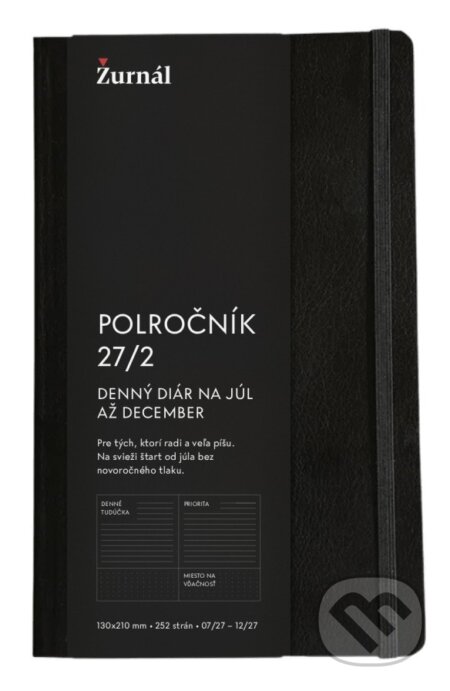 Kniha: Polročník 27/2 - čierny (Žurnál). Žurnál, 2026 Kniha: Polročník 27/2 - čierny (Žurnál). Žurnál, 2026