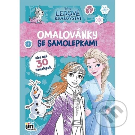 Omalovánky A4 se samolepkami: Ledové království (Jiří Models). Jiří Models, 2026 Omalovánky A4 se samolepkami: Ledové království (Jiří Models). Jiří Models, 2026