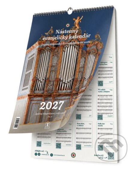 Nástenný evanjelický kalendár 2027 (Tranoscius). Tranoscius, 2026 Nástenný evanjelický kalendár 2027 (Tranoscius). Tranoscius, 2026