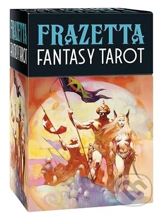 Společenská hra: Frazetta Fantasy Tarot (premium) (Pier Luigi Gaspa). Mystique, 2026 Společenská hra: Frazetta Fantasy Tarot (premium) (Pier Luigi Gaspa). Mystique, 2026
