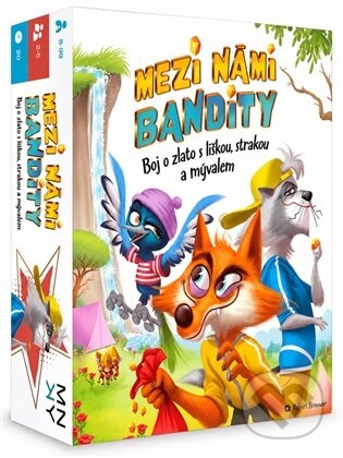Společenská hra: Mezi námi bandity (autorů kolektiv). vydavateľ neuvedený, 2026 Společenská hra: Mezi námi bandity (autorů kolektiv). vydavateľ neuvedený, 2026