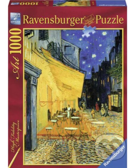 Puzzle: Vincent Van Gogh - Café Terrace at Night, 1888 (Ravensburger). Ravensburger Puzzle: Vincent Van Gogh - Café Terrace at Night, 1888 (Ravensburger). Ravensburger