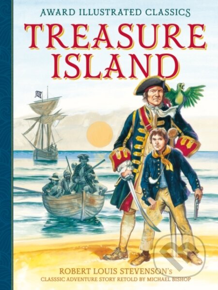 Kniha: Treasure Island (Robert Louis Stevenson). Award, 2026 Kniha: Treasure Island (Robert Louis Stevenson). Award, 2026
