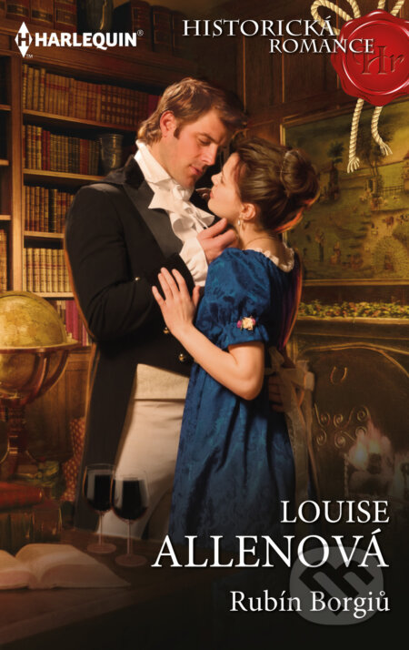 E-kniha: Rubín Borgiů (Louise Allen). HarperCollins, 2026 E-kniha: Rubín Borgiů (Louise Allen). HarperCollins, 2026