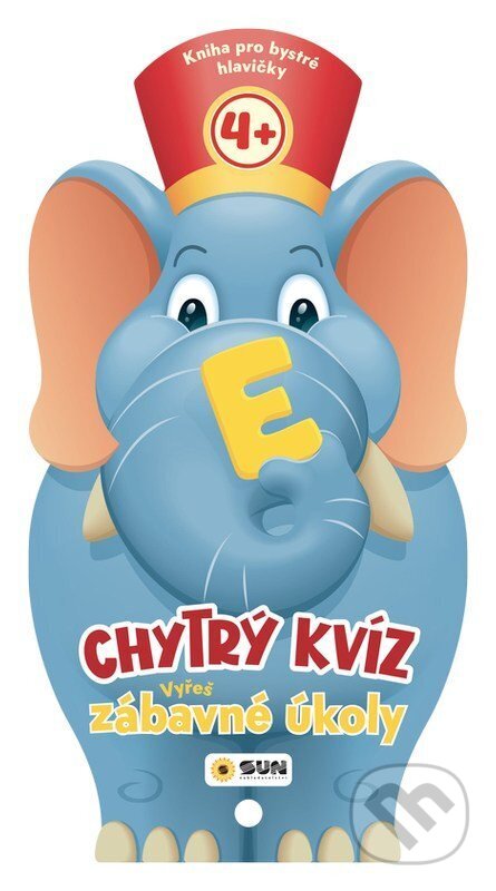 Kniha: Chytrý kvíz Vyřeš zábavné úkoly 4+ Kniha pro chytré hlavičky (SUN). SUN, 2026 Kniha: Chytrý kvíz Vyřeš zábavné úkoly 4+ Kniha pro chytré hlavičky (SUN). SUN, 2026