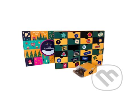 Kávy a čaje: Kávový adventný kalendár z 3 slovenských pražiarní farebný 24x40g (Cafepoint). Cafepoint, 2026 Kávy a čaje: Kávový adventný kalendár z 3 slovenských pražiarní farebný 24x40g (Cafepoint). Cafepoint, 2026