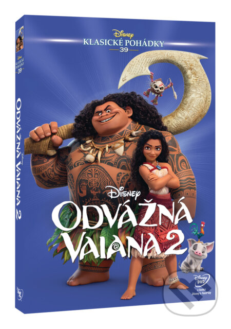 Film: Odvážná Vaiana 2 DVD - Edice Disney klasické pohádky (David G. Derrick Jr., Jason Hand a Dana Ledoux Miller) (DVD). Magicbox, 2026 Film: Odvážná Vaiana 2 DVD - Edice Disney klasické pohádky (David G. Derrick Jr., Jason Hand a Dana Ledoux Miller) (DVD). Magicbox, 2026