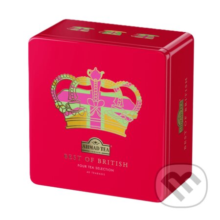 Kávy a čaje: Best of British Crown 40 ALU (AHMAD TEA). AHMAD TEA, 2026 Kávy a čaje: Best of British Crown 40 ALU (AHMAD TEA). AHMAD TEA, 2026